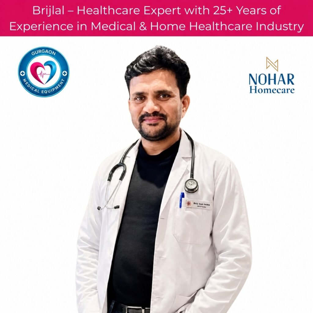 Brijlal – Healthcare Expert with 25+ Years of Experience in Medical & Home Healthcare Industry