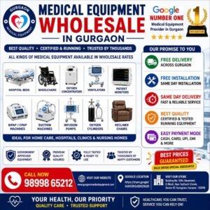 Medical Equipment Wholesale in Gurgaon – Google Number One Provider