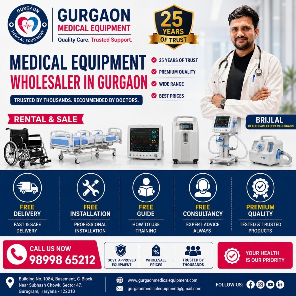 Medical Equipment wholesaler in gurgaon