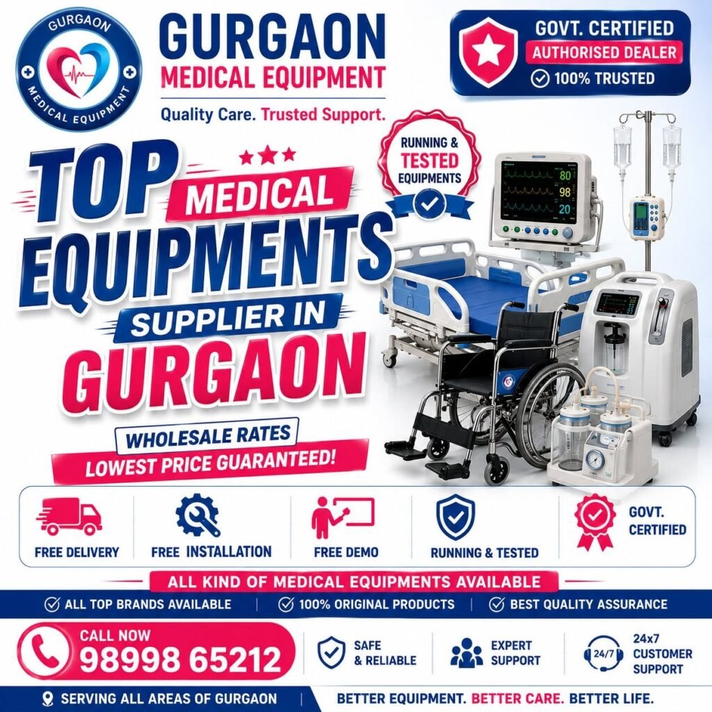 Looking for the Top Medical Equipment Supplier in Gurgaon